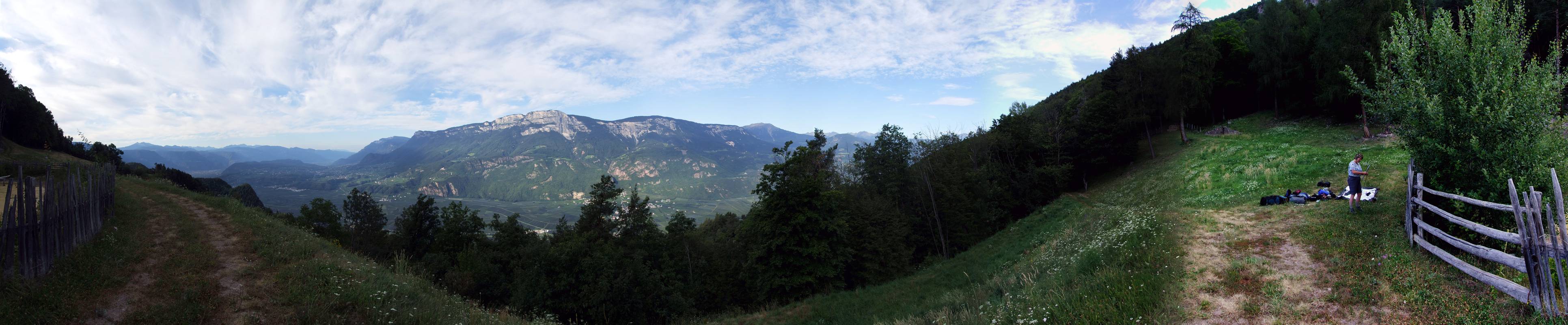 Noch ein Panorama, man hat von hier wirklich einen großartigen Ausblick.