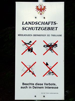 Landschaftsschutzgebiet - wieso darf man hier nicht mit dem Flugzeug fliegen?